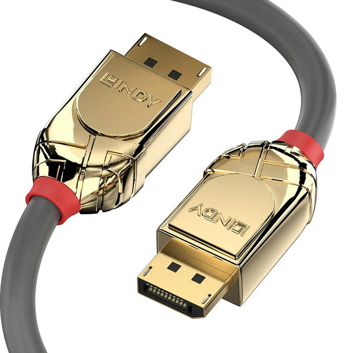 LINDY Gold Line Cable DisplayPort 1.2 de 15 m, Oro
