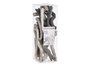 Giftdecor Bolsa Troncos Madera Natural Gris 9x9x27 cm (Set de 12)