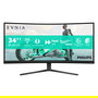 Philips 34M2C3500L/00 Monitor Gaming 86.36 cm/34" Curvo (1500R) WQHD 3440x1440 Fast VA 180Hz 1ms Adaptive Sync HDR10 2x HDMI 2.0 DisplayPort 1.4 Negro