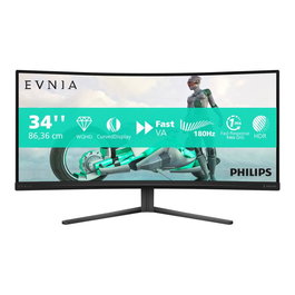 Philips Evnia 34M2C3500L/00 - Monitor Gaming Curvo 34" WQHD 165Hz VA FreeSync