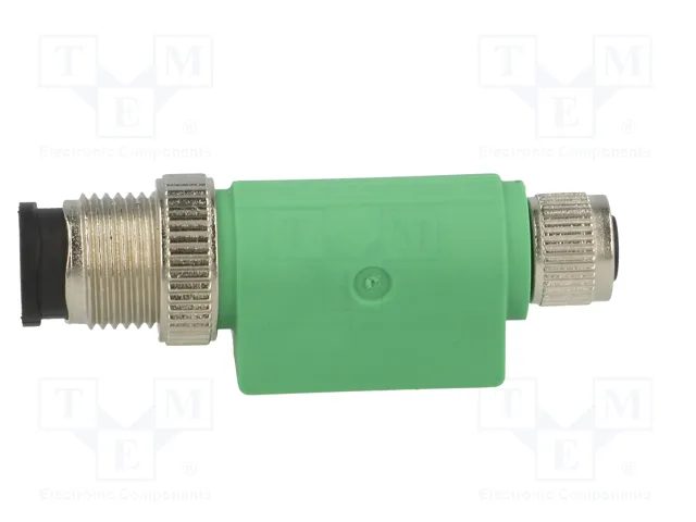 PHOENIX CONTACT Adaptador M12 macho recto a M8 hembra recto 3 pines