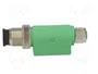 PHOENIX CONTACT Adaptador M12 macho recto a M8 hembra recto 3 pines