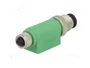 PHOENIX CONTACT Adaptador M12 macho recto a M8 hembra recto 3 pines