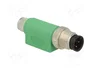 PHOENIX CONTACT Adaptador M12 macho recto a M8 hembra recto 3 pines