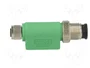 PHOENIX CONTACT Adaptador M12 macho recto a M8 hembra recto 3 pines