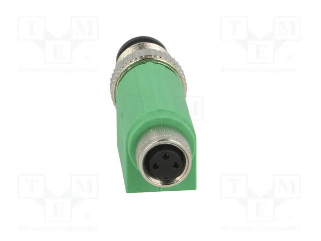 PHOENIX CONTACT Adaptador M12 macho recto a M8 hembra recto 3 pines
