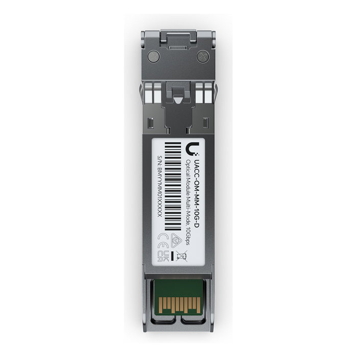 Ubiquiti Networks UACC-OM-MM-10G-D SFP+ Módulo Óptico Multimodo 10G 850nm para Fibra LC hasta 300m
