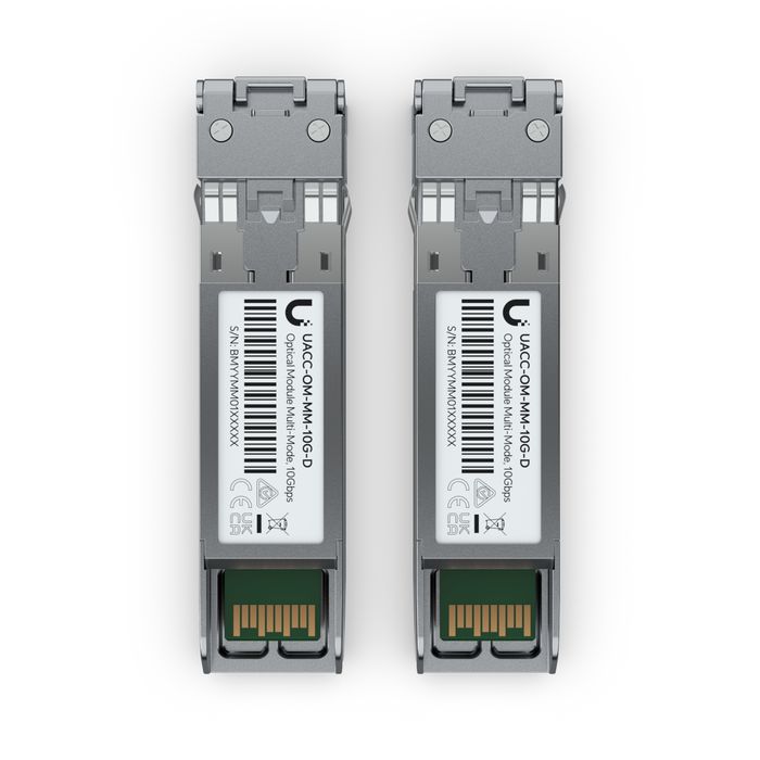 Ubiquiti UACC-OM-MM-10G-D Módulo Óptico SFP+ Multi-Modo Ubiquiti UACC-OM-MM-10G-D Módulo Óptico SFP+ Multi-Modo