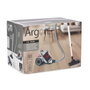 Argon Aspirador Turbo con Ruedas Gris y Rojo 900 W