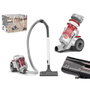 Argon Aspirador Turbo con Ruedas Gris y Rojo 900 W