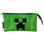 MANENTI Bolsa cremallera Face Minecraft triple