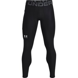 HeatGear, Leggings sintéticos para hombres deportivos, Negro, Talla S