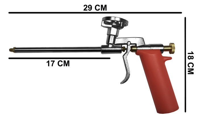 Pistola dosificadora universal SIFER para espuma de poliuretano 2930A