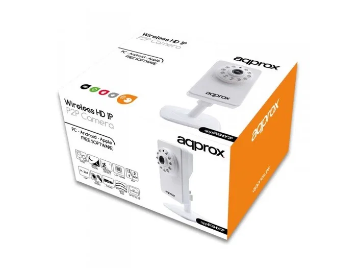 Approx APPIP03HDP2P Cámara de Seguridad IP Cubo HD 720p