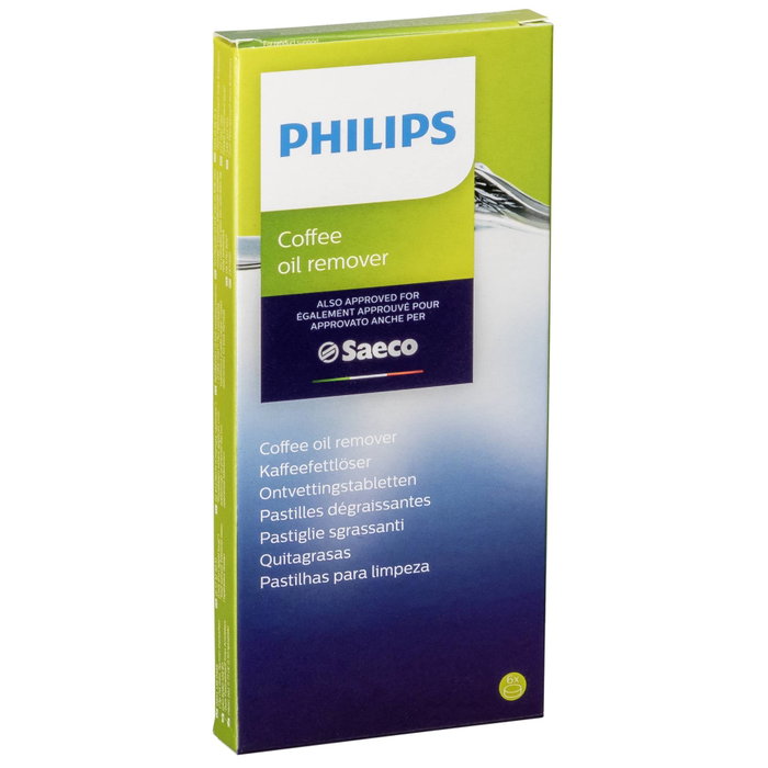 Philips CA 6704/10 Tabletas de limpieza para eliminar grasas de café Philips CA 6704/10 Tabletas de limpieza para eliminar grasas de café