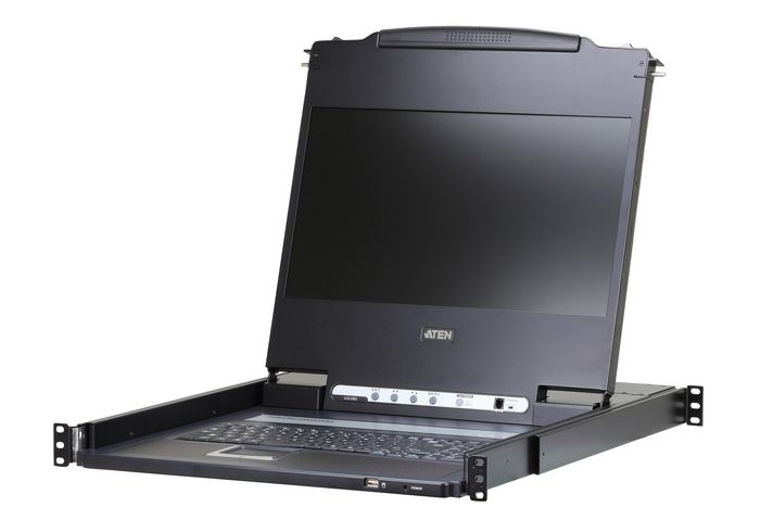 Aten CL6700MW Consola LCD KVM USB Full HD 17.3 pulg con Teclado y Touchpad Aten CL6700MW Consola LCD KVM USB Full HD 17.3 pulg con Teclado y Touchpad