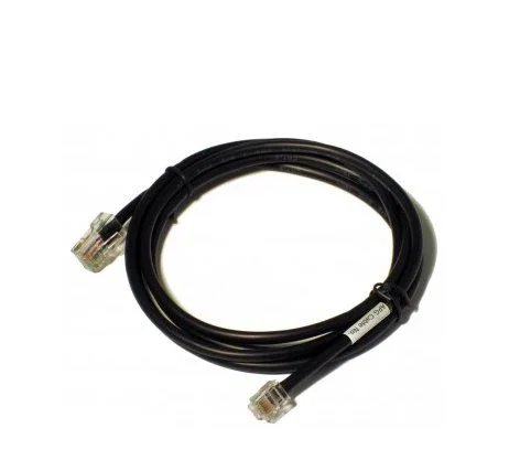 APG Cable de conexión para cajón monedero o impresora, RJ-12 a RJ-45, macho/macho, 1.5 metros, negro