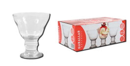 Vajilla Orion Caja de 6 Copas para Helado 250 cc ORN319f