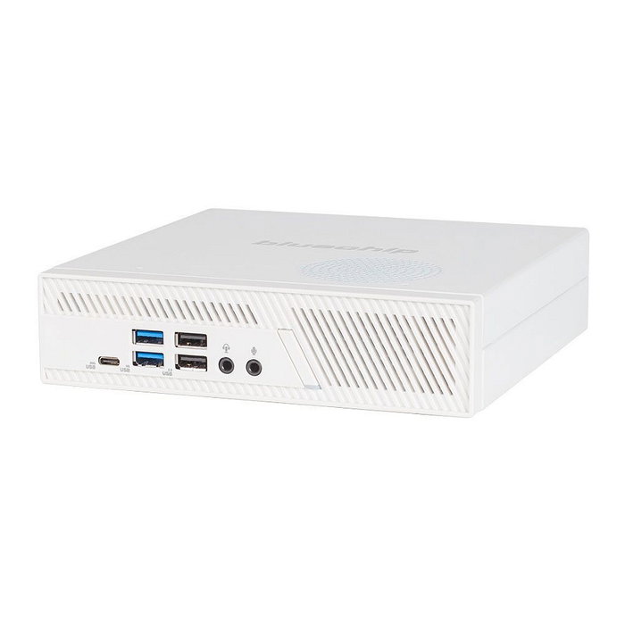 bluechip S3137 Mini PC Blanco - Intel Core i3-14100, 8GB DDR5, 500GB SSD, Windows 11 Pro, Wi-Fi 6E, Bluetooth 5.3 bluechip S3137 Mini PC Blanco - Intel Core i3-14100, 8GB DDR5, 500GB SSD, Windows 11 Pro, Wi-Fi 6E, Bluetooth 5.3