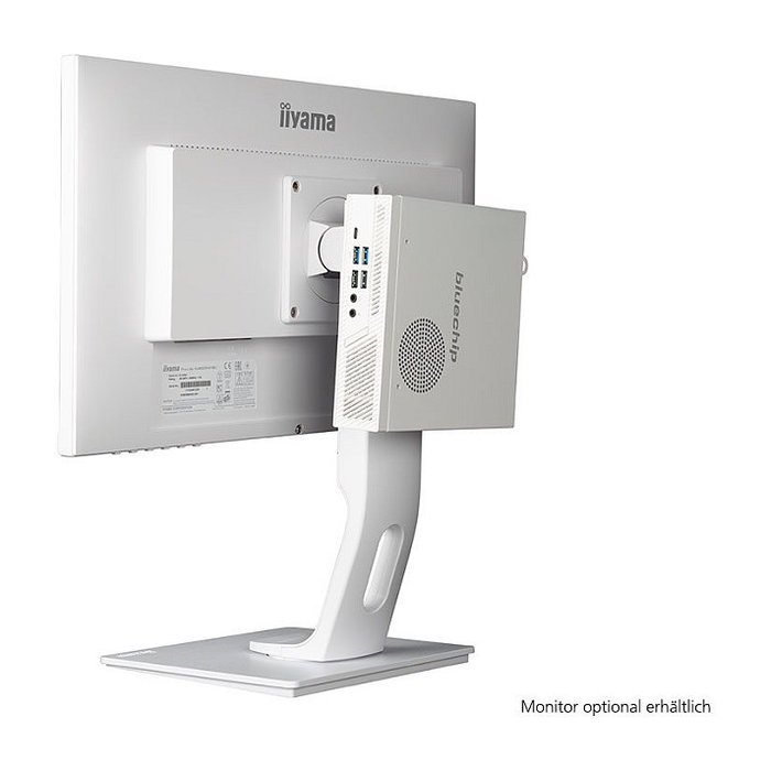 bluechip S3137 Mini PC Blanco - Intel Core i3-14100, 8GB DDR5, 500GB SSD, Windows 11 Pro, Wi-Fi 6E, Bluetooth 5.3 bluechip S3137 Mini PC Blanco - Intel Core i3-14100, 8GB DDR5, 500GB SSD, Windows 11 Pro, Wi-Fi 6E, Bluetooth 5.3