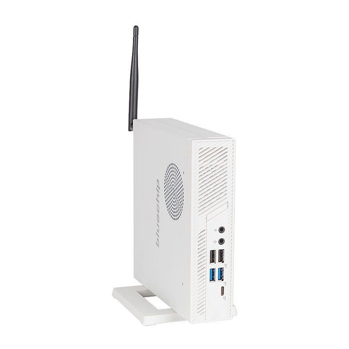 bluechip S3137 Mini PC Blanco - Intel Core i3-14100, 8GB DDR5, 500GB SSD, Windows 11 Pro, Wi-Fi 6E, Bluetooth 5.3 bluechip S3137 Mini PC Blanco - Intel Core i3-14100, 8GB DDR5, 500GB SSD, Windows 11 Pro, Wi-Fi 6E, Bluetooth 5.3