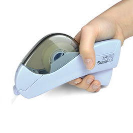 Dispensador Rapesco Supacut Manual Cinta Con Autocorte Azul (Incluye 2 Cintas)