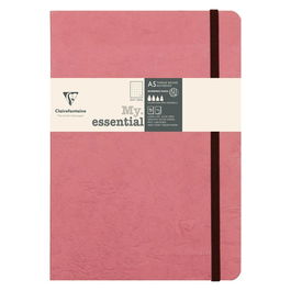Cuaderno Clairefontaine Age Bag My Essentials Cosido A5 Dot 96H Rosa Antiguo (Set de 5)