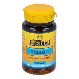 NATURE ESSENTIAL Omega 3 (Epa 35% Dha 25%) 500Mg 50 Perlas