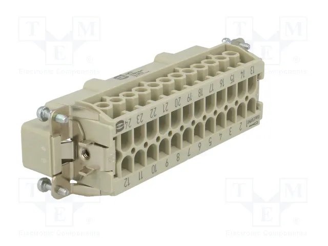 HARTING Han® Ex Conector Plantilla de Contacto Macho 24+PE