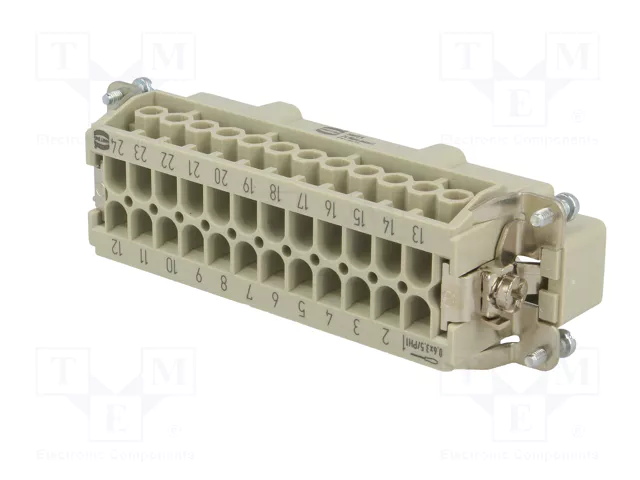 HARTING Han® Ex Conector Plantilla de Contacto Macho 24+PE