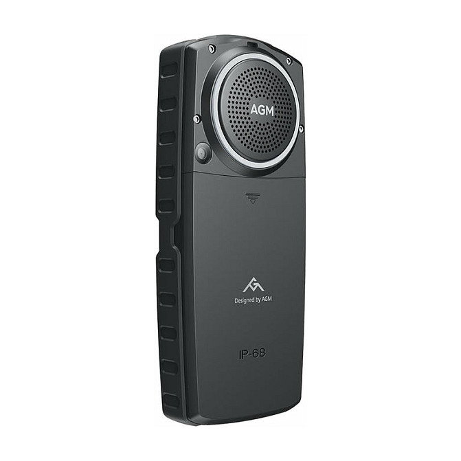 AGM M6 Bartype - Teléfono móvil resistente IP68/IP69K 4G, pantalla 2.4", doble SIM, cámara 0.3 MP, batería 2500 mAh, color Negro