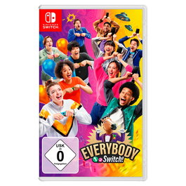Nintendo Everybody 1-2-Switch! Juego Físico para Nintendo Switch, Multijugador 2-8 Jugadores, Idioma Voces Inglés, Subtítulos Multilingües