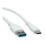 VALUE Cable USB 3.2 Gen 1 Tipo A a USB C 3 m Blanco