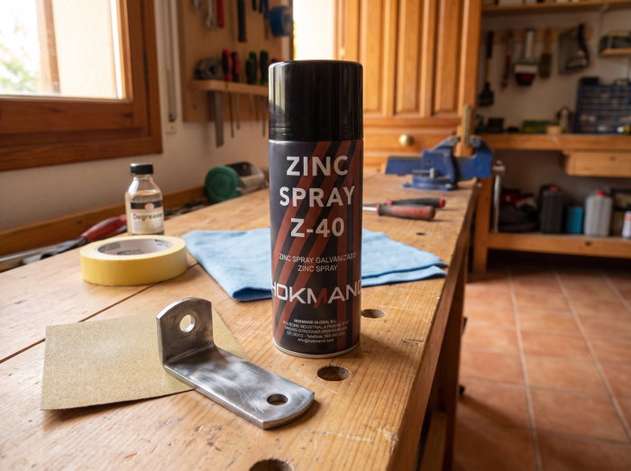 HOKMAND Spray Zincante Mate 400 ml