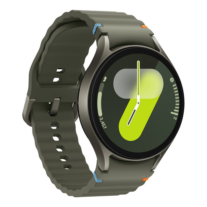 SAMSUNG Galaxy Watch 7 44mm Verde Aluminio con LTE, GPS, Wear OS, Resistent al Agua 5ATM, Pantalla AMOLED 1.5"