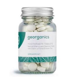 GEORGANICS Dentífrico Mineral Hierbabuena 120 Comp. Efervescentes Vegano Sin Flúor