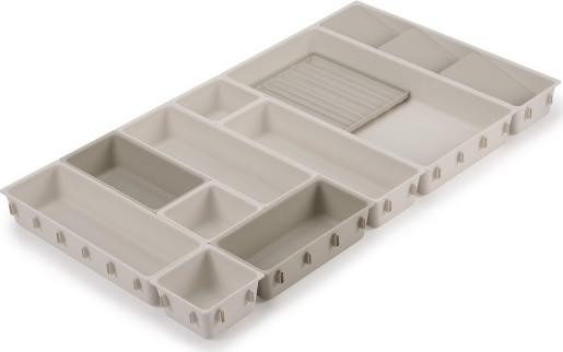 Joseph Joseph Viva Set de Organizador de Maquillaje de 12 Piezas Beige