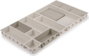 Joseph Joseph Viva Set de Organizador de Maquillaje de 12 Piezas Beige