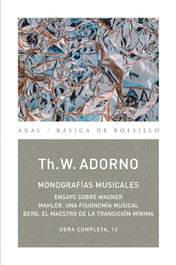 Monografías musicales, Theodor Adorno - AKAL