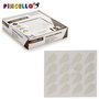 Pincello Etiquetas Adhesivas 22x49mm, 7 Hojas (Set de 120)