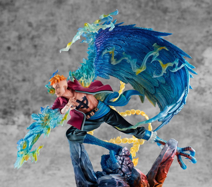 One Piece Estatua PVC P.O.P. MAS Maximum Marco the Phoenix Leader of 1st group of Whitebeard Pirates 32 cm One Piece Estatua PVC P.O.P. MAS Maximum Marco the Phoenix Leader of 1st group of Whitebeard Pirates 32 cm
