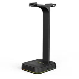 Nova Gaming Hydra Soporte para Auriculares Gamer Universal con Luz LED RGB Color Negro - NOV3700527305806