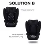 Cybex Silla de Coche Solution S-Fix Volcano Negro Grupo 2/3 Negro