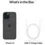 Apple iPhone 15 256GB Negro