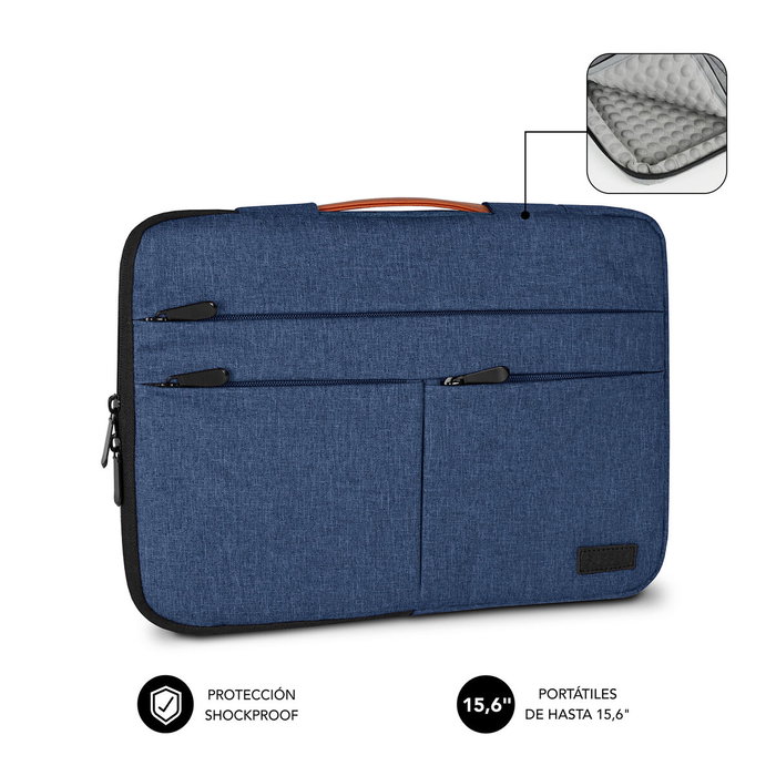 Subblim Funda Air Padding 360 Sleeve 15,6 pulg Azul