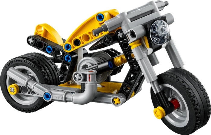 LEGO Technic Moto Amarilla 42225