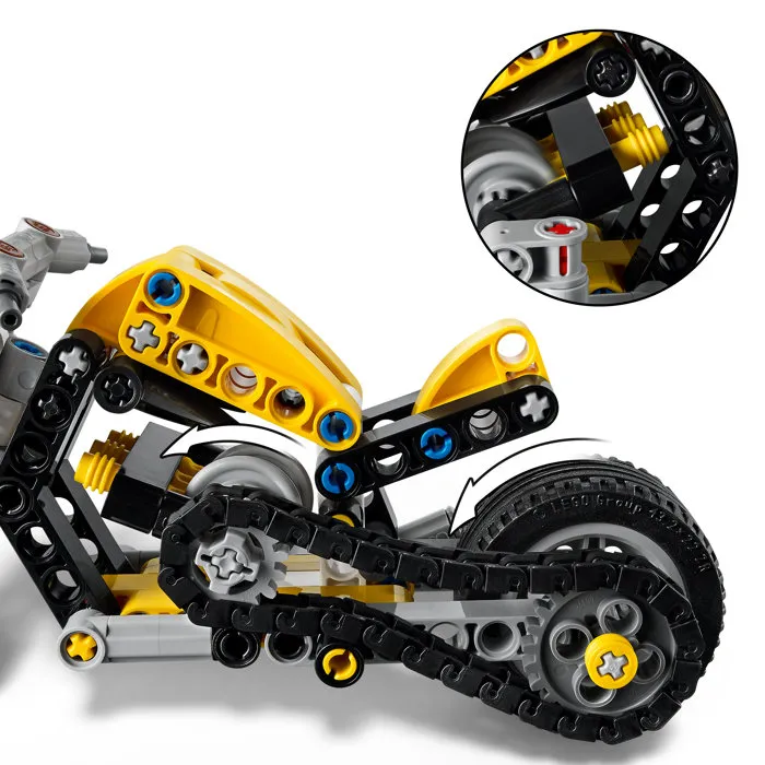 LEGO Technic Moto Amarilla 42225