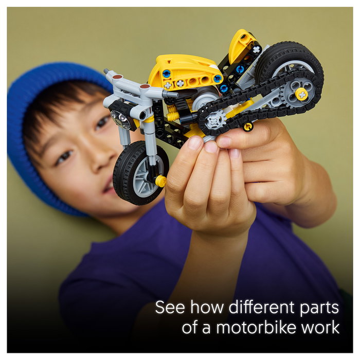 LEGO Technic Moto Amarilla 42225