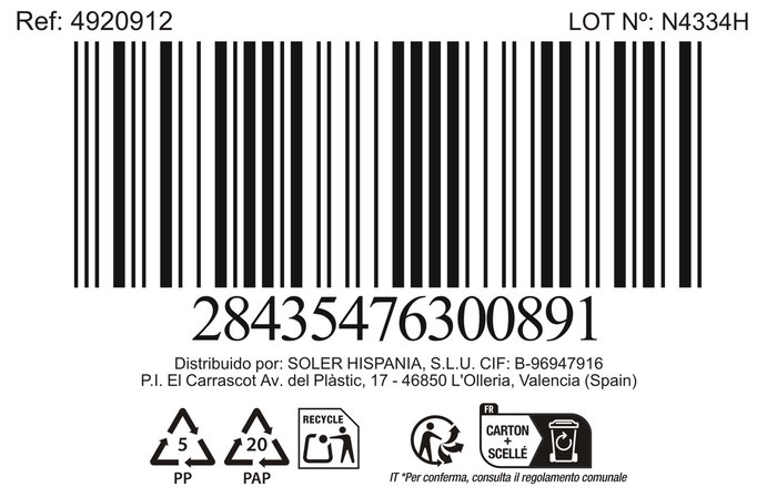 Inde Mug 350Cc "Melody" Md Ø8.9x10.4cm (36 Unidades)