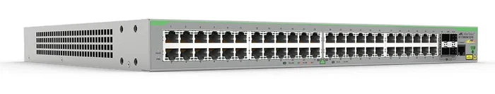 Allied Telesis Switch L3 Gestionado FS980M/52PS - 48 Puertos Fast Ethernet PoE, 4 Gigabit, 4 SFP, Administración Web, QoS, VLAN